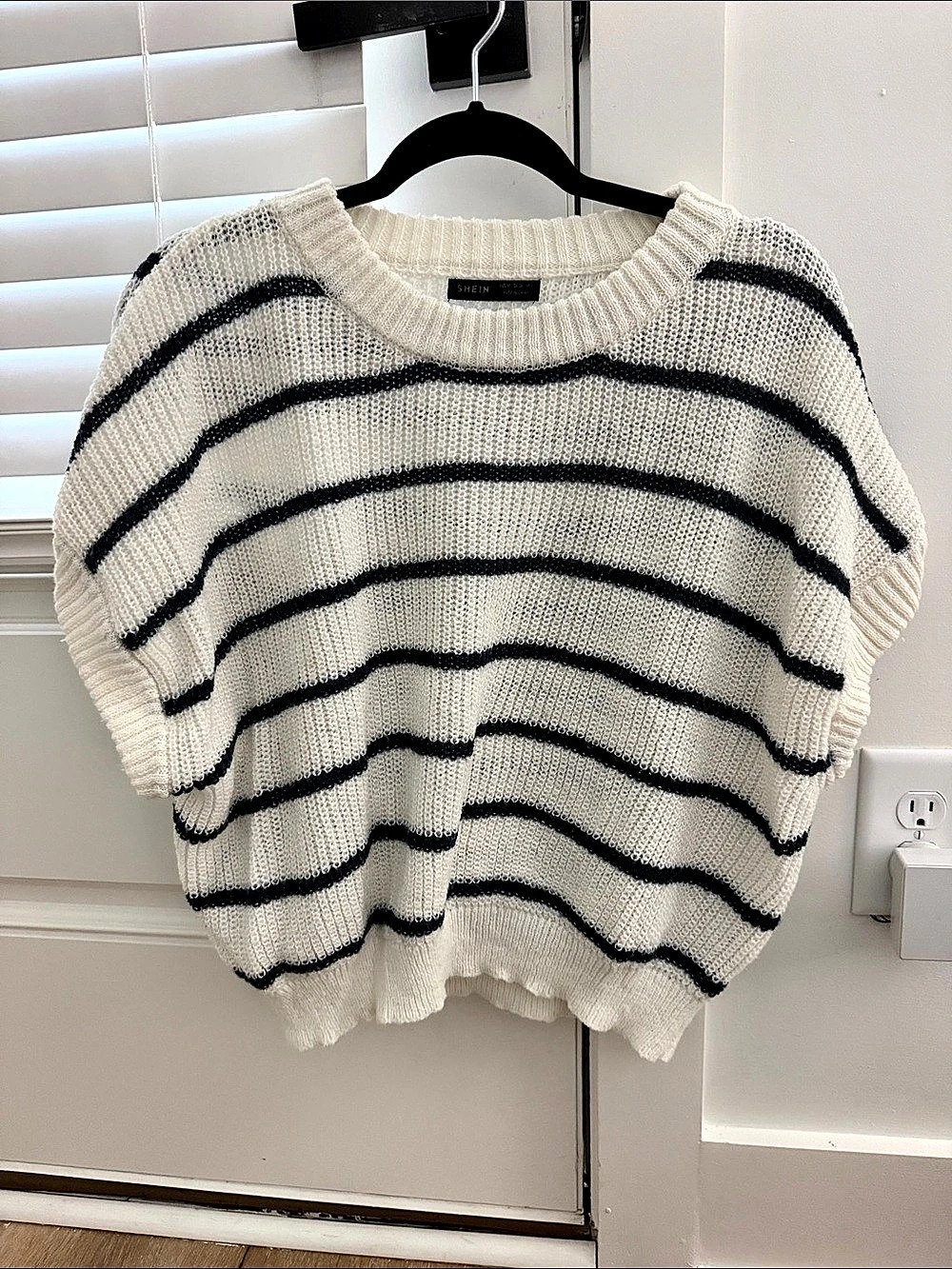 SHEIN Striped Knit Sweater